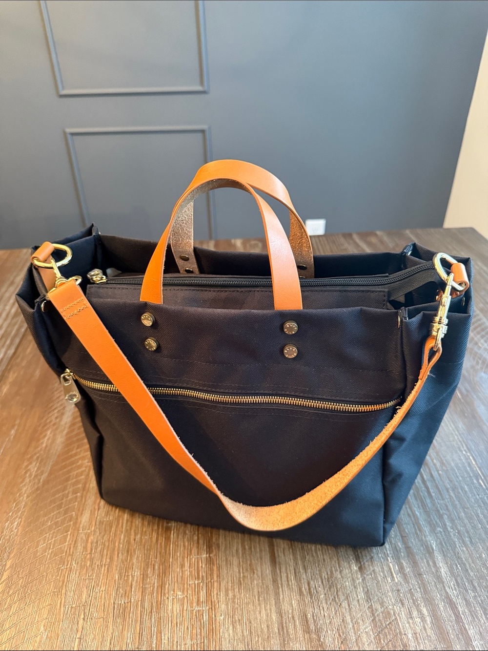 Boulevard nylon Codie tote black